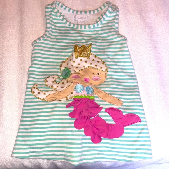 Mud Pie Other - Toddler girls mermaid tank